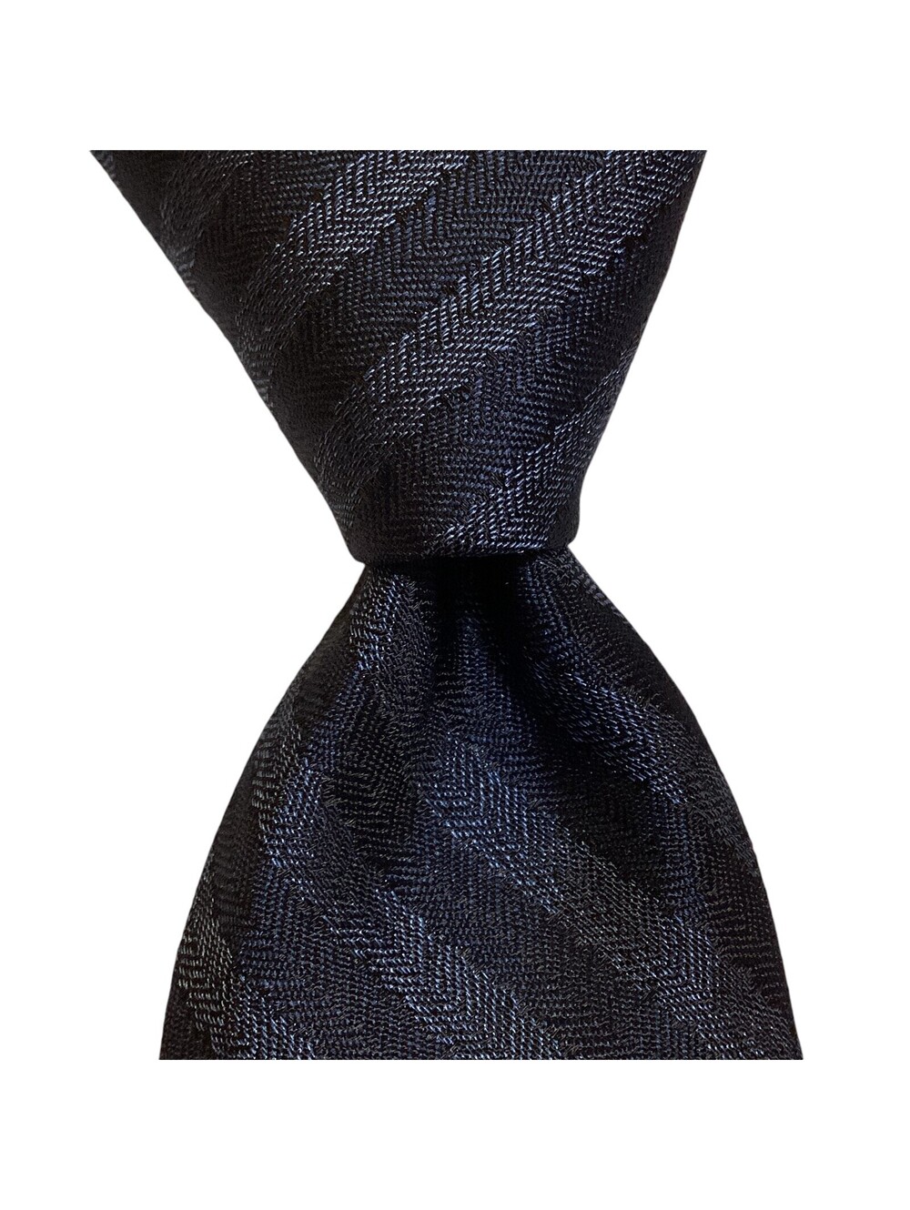 BAR III Men's Polyester Skinny 57 3/4" Necktie Designer Striped Blues NWT $55